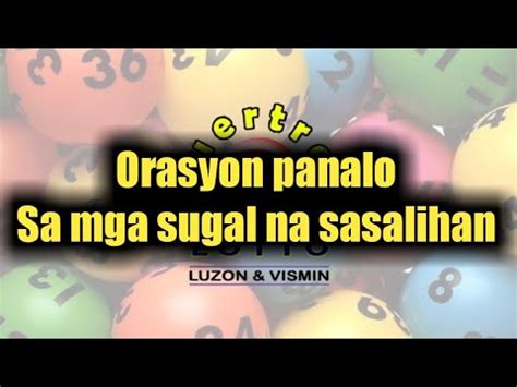 orasyon para manalo sa sugal|orasyon para manalo sa sugal pilipino.